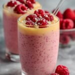 Healthy Mango Raspberry Smoothie