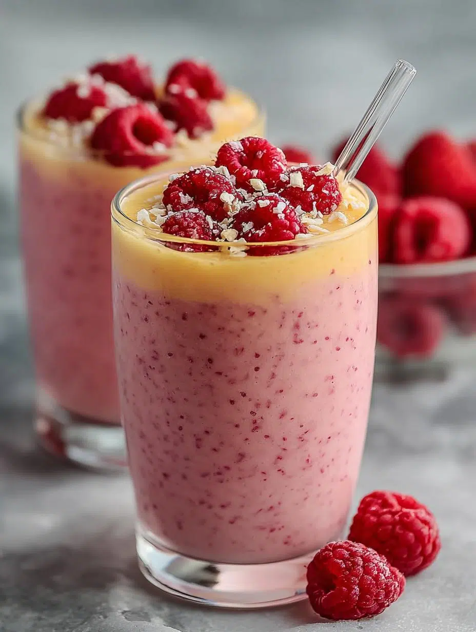 Healthy Mango Raspberry Smoothie: 5 Amazing Benefits 1 Healthy Mango Raspberry Smoothie