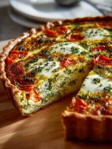 Healthy Vegetable Quiche
