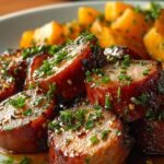 Honey Garlic Beef Sausage