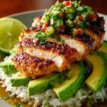 Honey Lime Chicken Avocado