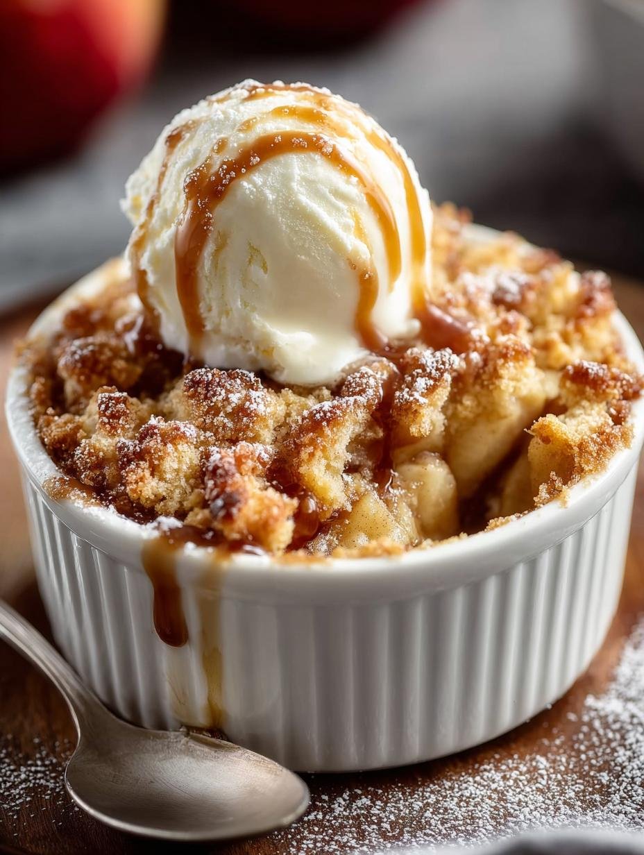 Individual Apple Crumbles