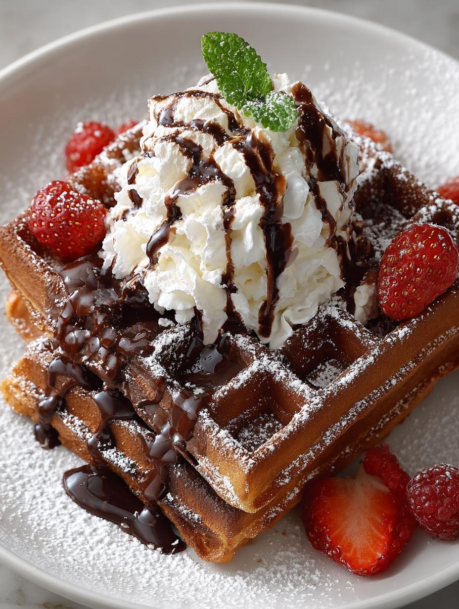 Indulgent Chocolate Waffles: 10 Irresistible Reasons 1 Indulgent Chocolate Waffles