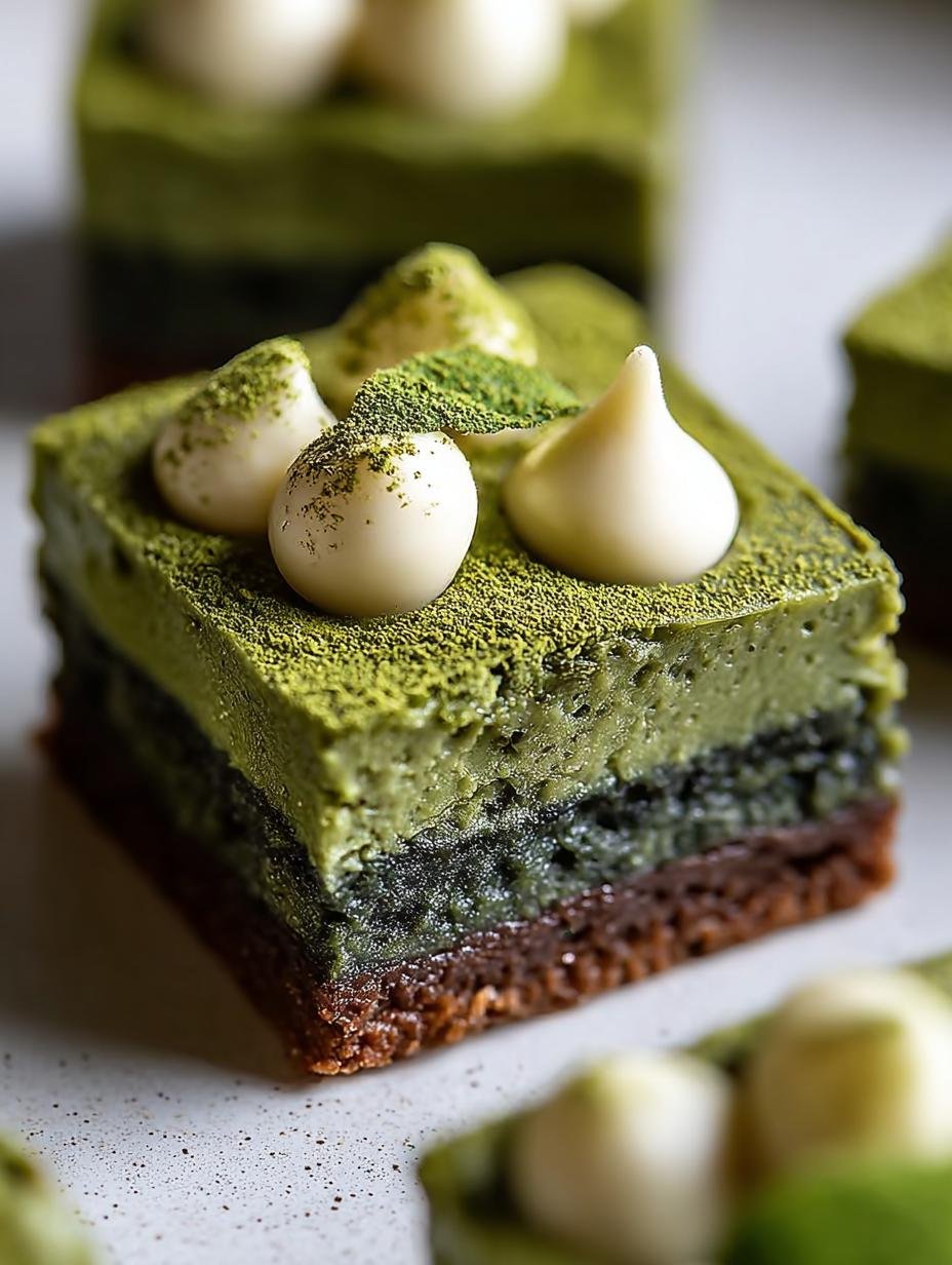 Indulgent Matcha White Chocolate Brownies You’ll Adore - Indulgent Matcha White Chocolate - main visual representation