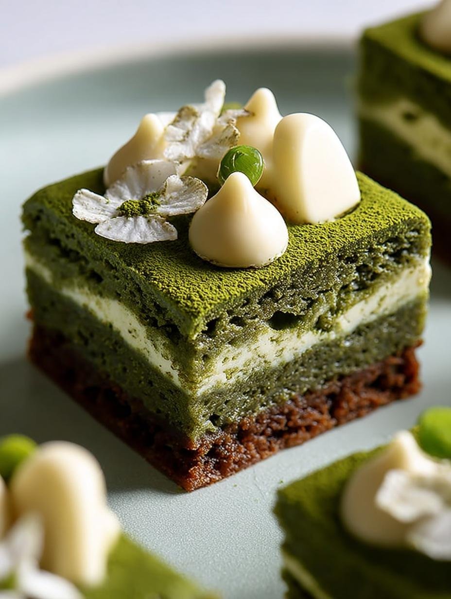 Indulgent Matcha White Chocolate