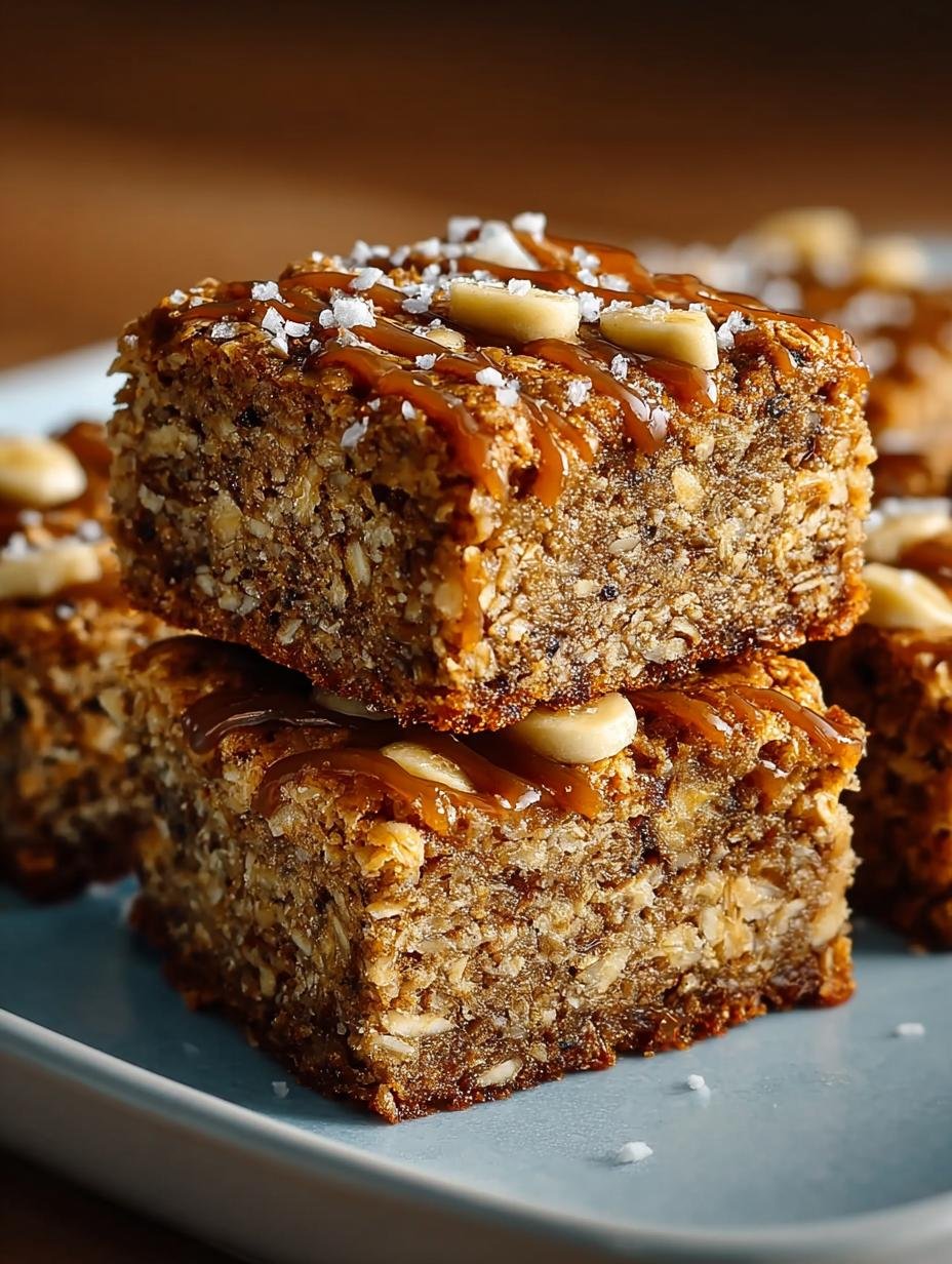 Irresistible Banana Oatmeal Bars: A Healthy Delight - Irresistible Banana Oatmeal Bars - main visual representation