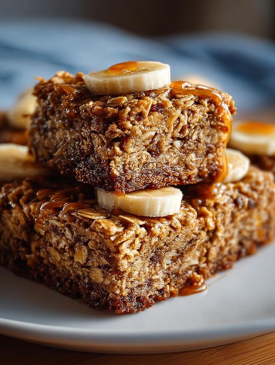 Irresistible Banana Oatmeal Bars: A Healthy Delight - Irresistible Banana Oatmeal Bars - additional detail