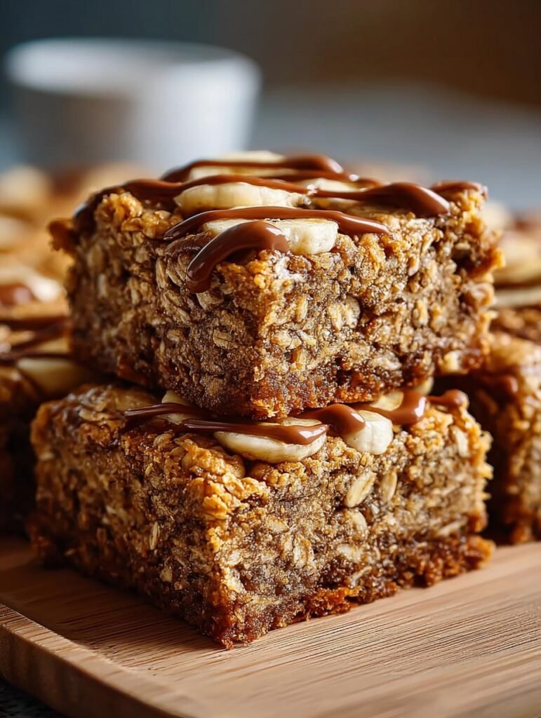 Irresistible Banana Oatmeal Bars