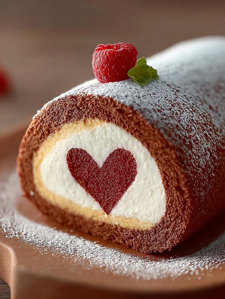 Irresistible Heart Roll Cake: 8 Steps to Delightful Bliss - Irresistible Heart Roll Cake - main visual representation