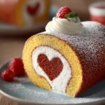 Irresistible Heart Roll Cake