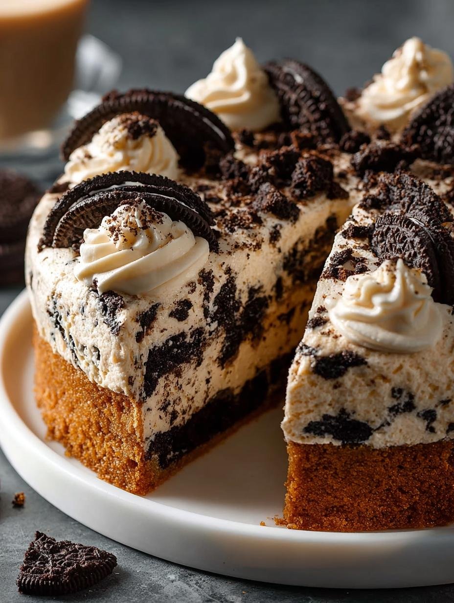 Irresistible Oreo Cookie Cake: 7 Steps to Sweet Bliss 3 Irresistible Oreo Cookie Cake: 7 Steps to Sweet Bliss - Irresistible Oreo Cookie Cake - additional detail