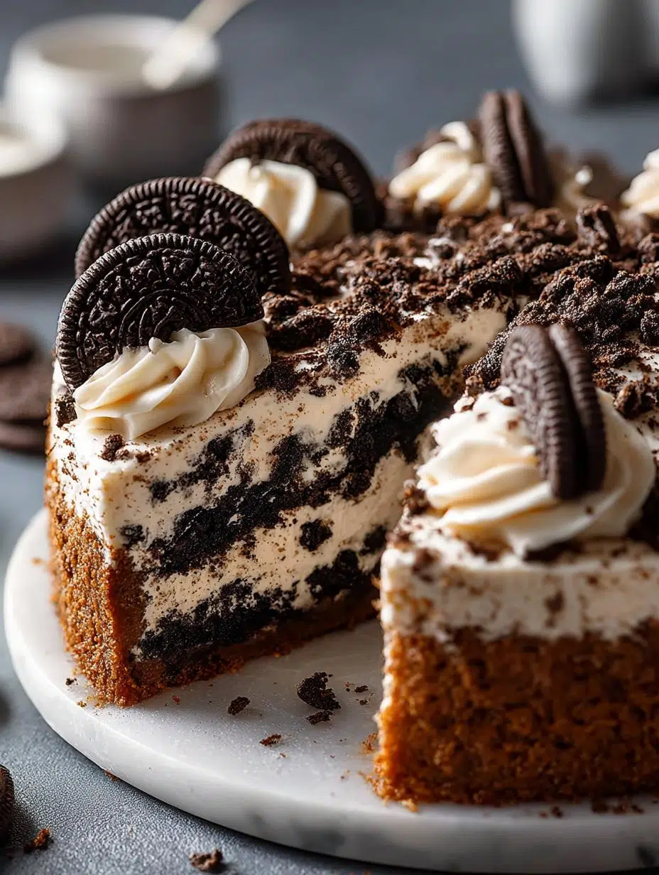 Irresistible Oreo Cookie Cake