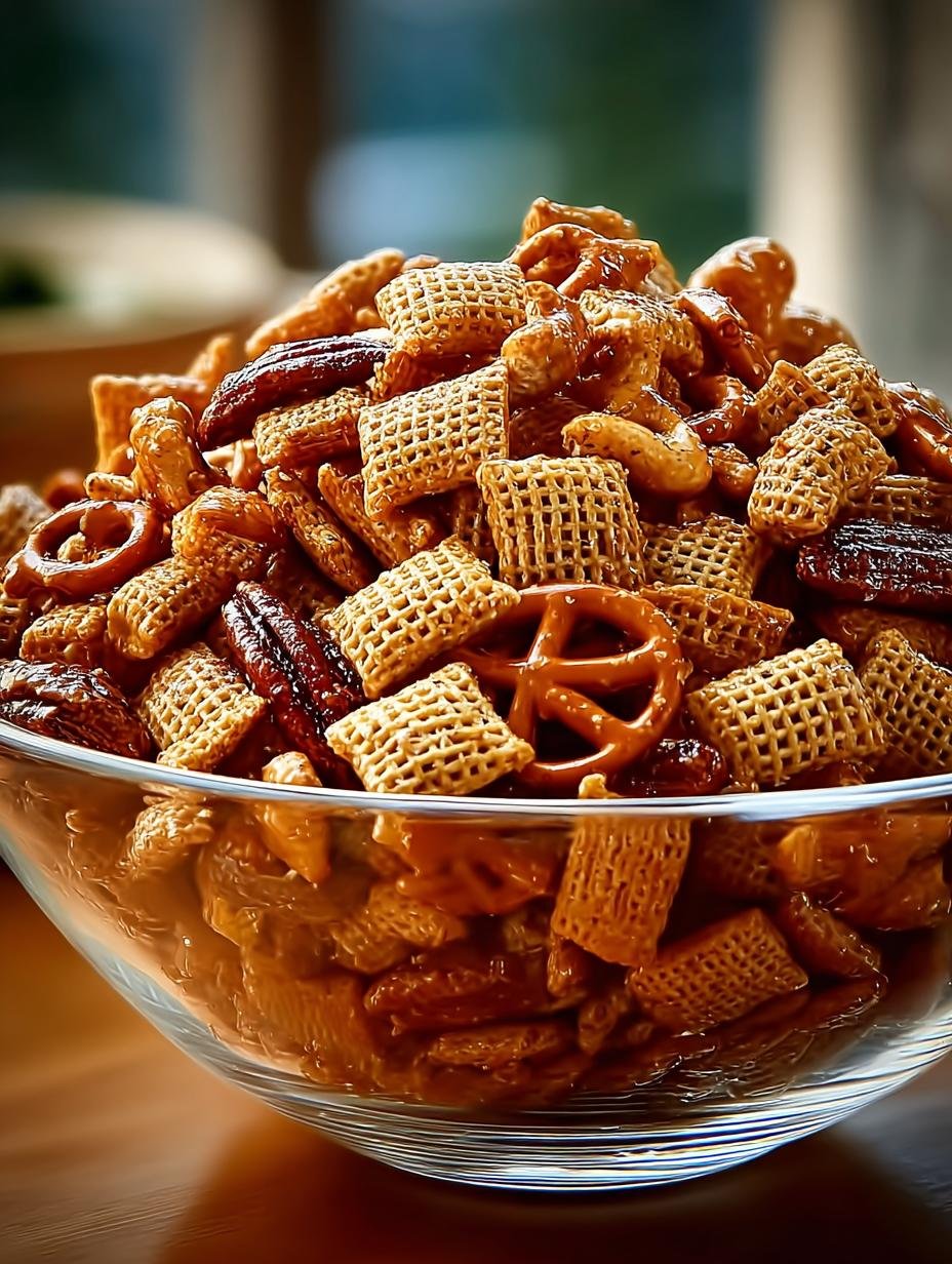 Irresistible Toffee Chex Mix: 12 Deliciously Crunchy Tips - Irresistible Toffee Chex Mix - additional detail