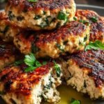 Juicy Mediterranean Chicken Patties