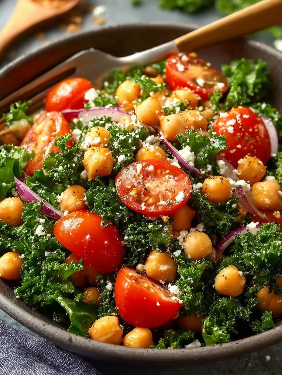 Kale Chickpea Salad: 7 Reasons to Love This Healthy Dish - Kale Chickpea Salad - main visual representation