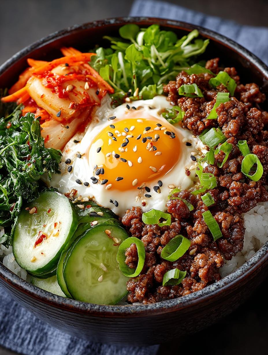 Korean Ground Beef Bowl
