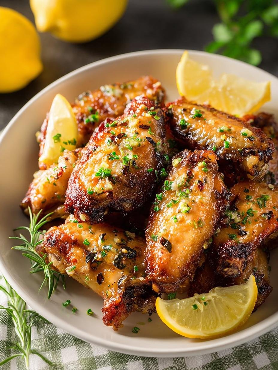 Lemon Garlic Chicken Wings: 5 Zesty Secrets for Perfection - Lemon Garlic Chicken Wings - additional detail
