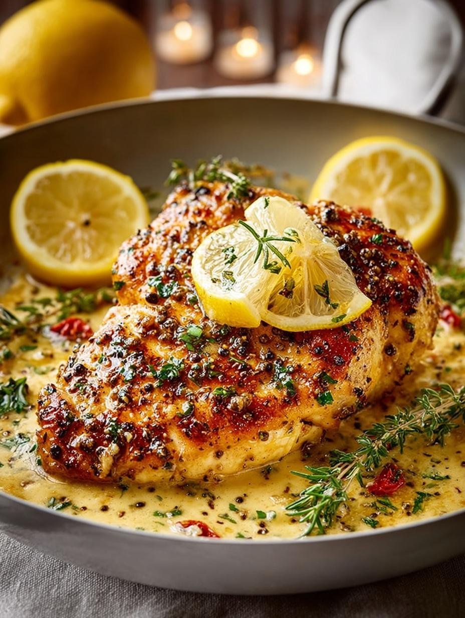 Flavorful Lemon Pepper Chicken Recipe for Dinner - Lemon Pepper Chicken - main visual representation