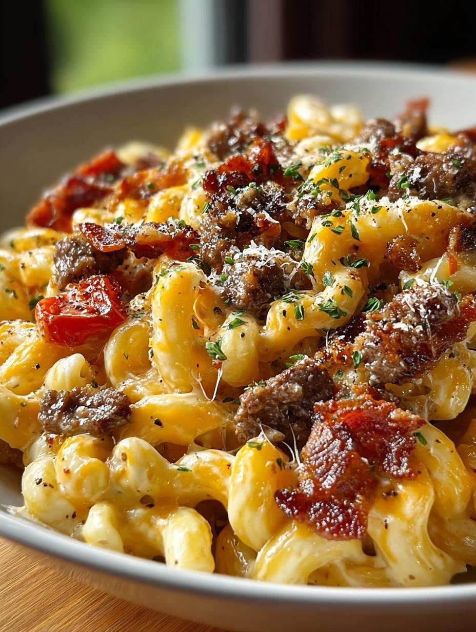 Loaded Beef Bacon Cheeseburger