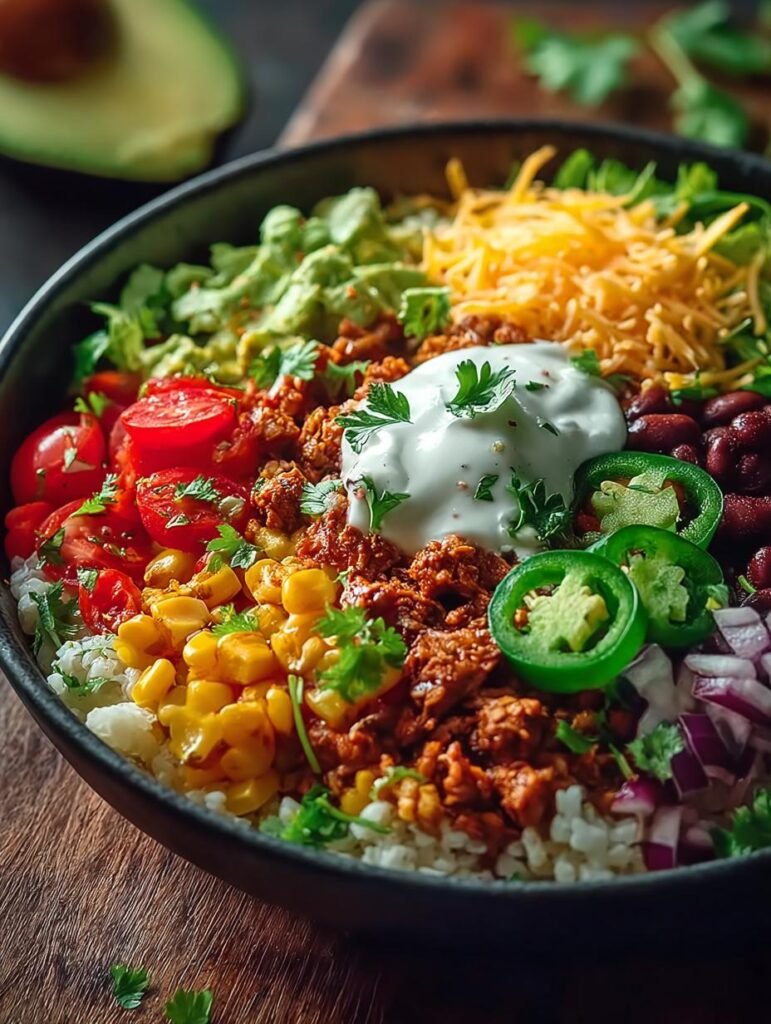 Low Carb Burrito Bowl