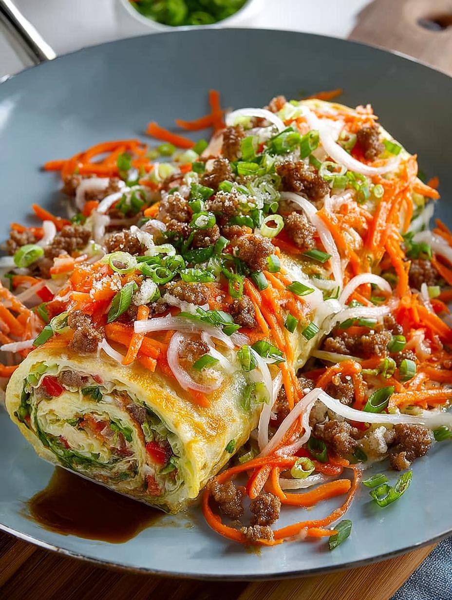 Low Carb Egg Roll Bowl: Guilt-Free Deliciousness - Low Carb Egg Roll - additional detail