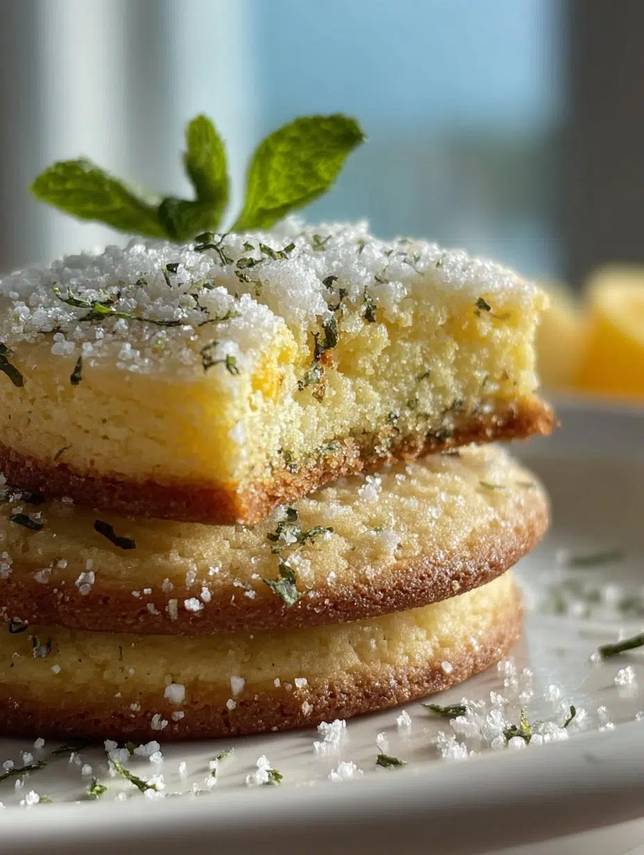 Lush Lemon Basil Sugar Cookies for a Refreshing Treat - Lush Lemon Basil Sugar - additional detail