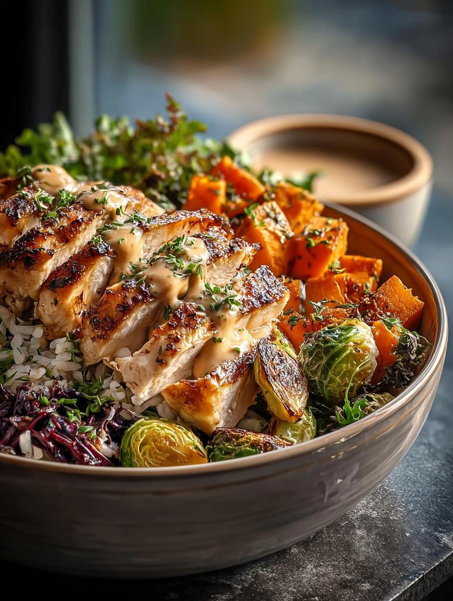 Maple Dijon Chicken Sweet Potato Bowls: A Flavorful Delight - Maple Dijon Chicken Sweet - additional detail