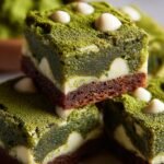 Matcha White Chocolate Brownies