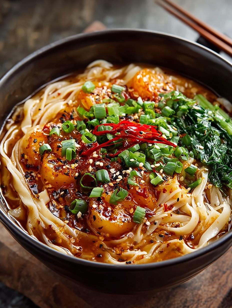 Miso Chili Noodles: 5 Reasons You'll Love This Flavorful Dish 3 Miso Chili Noodles: 5 Reasons You'll Love This Flavorful Dish - Miso Chili Noodles - additional detail