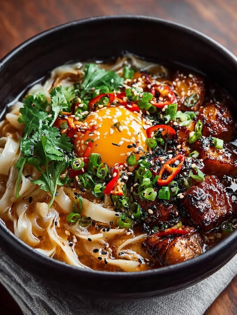 Miso Chili Noodles