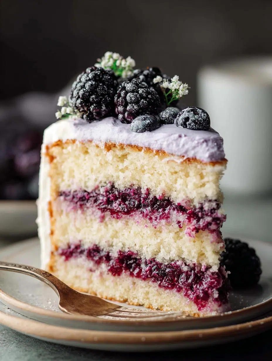 Moist Blackberry Lavender Cake: A Delightful Dessert Experience 2 Moist Blackberry Lavender Cake: A Delightful Dessert Experience - Moist Blackberry Lavender Cake - main visual representation