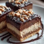 Nutella Cheesecake Bars