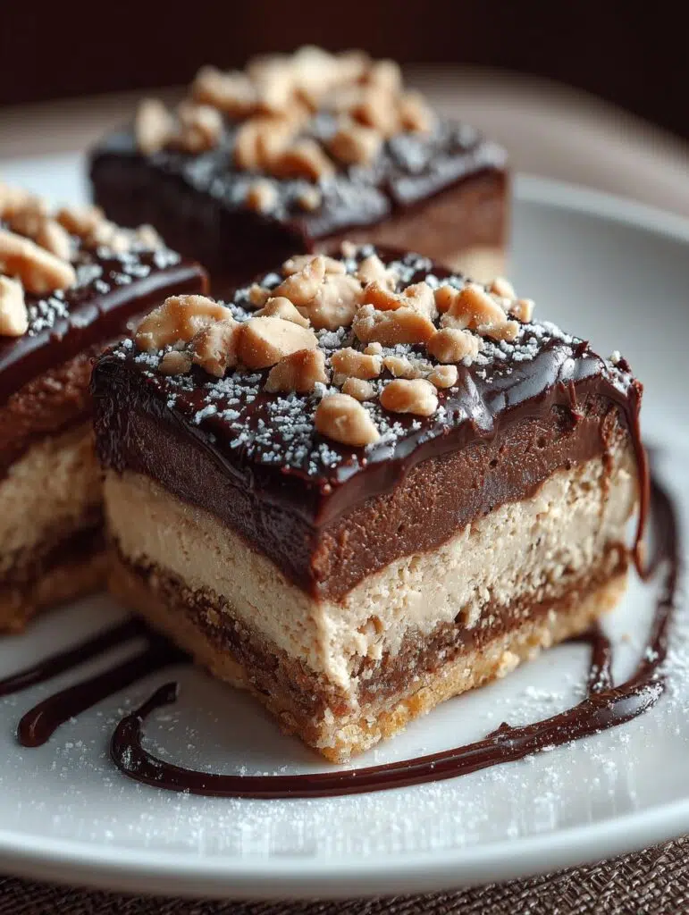 Nutella Cheesecake Bars