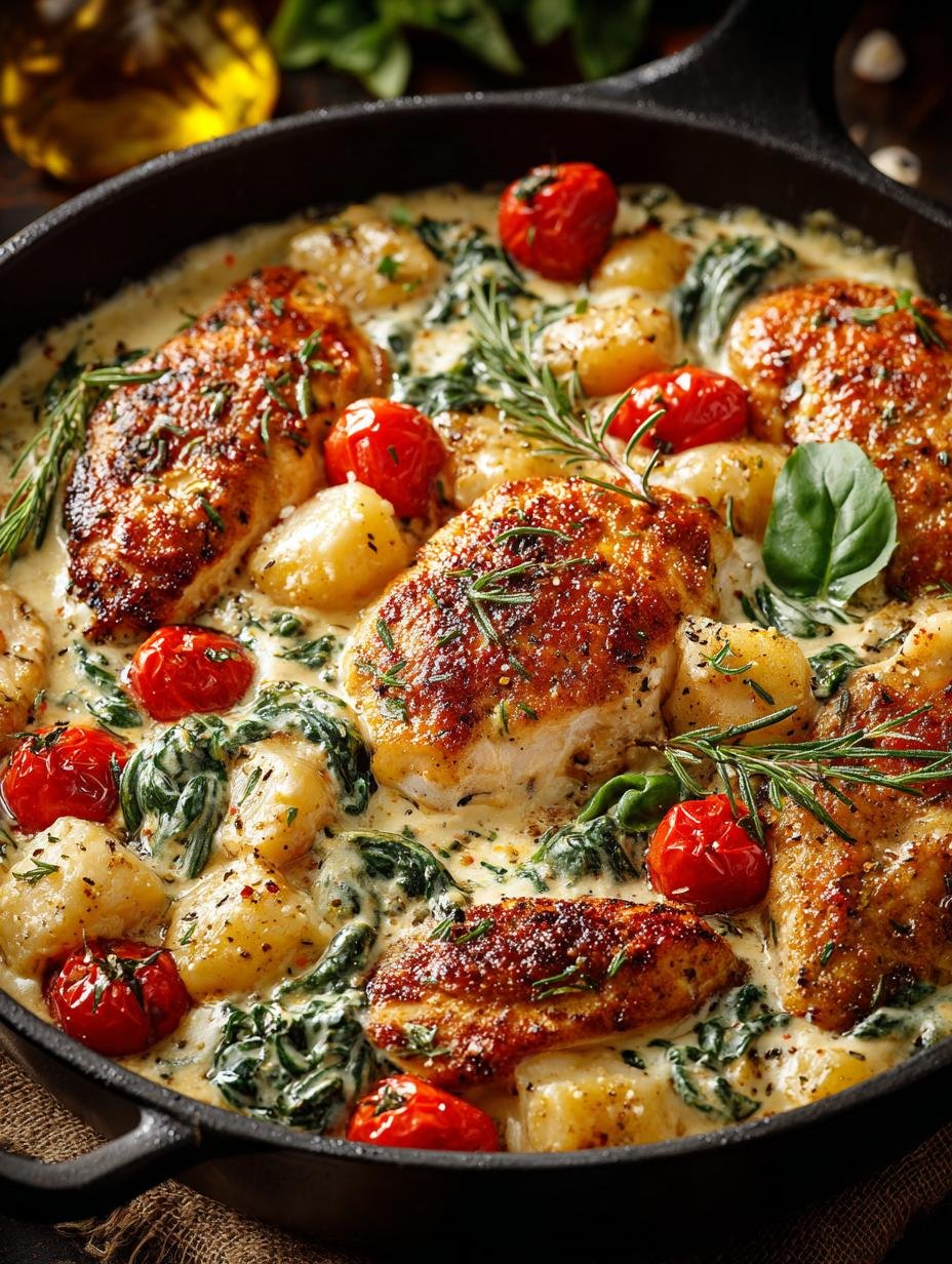 One Pan Creamy Chicken: 30-Minute Comfort Food - One Pan Creamy Chicken - main visual representation