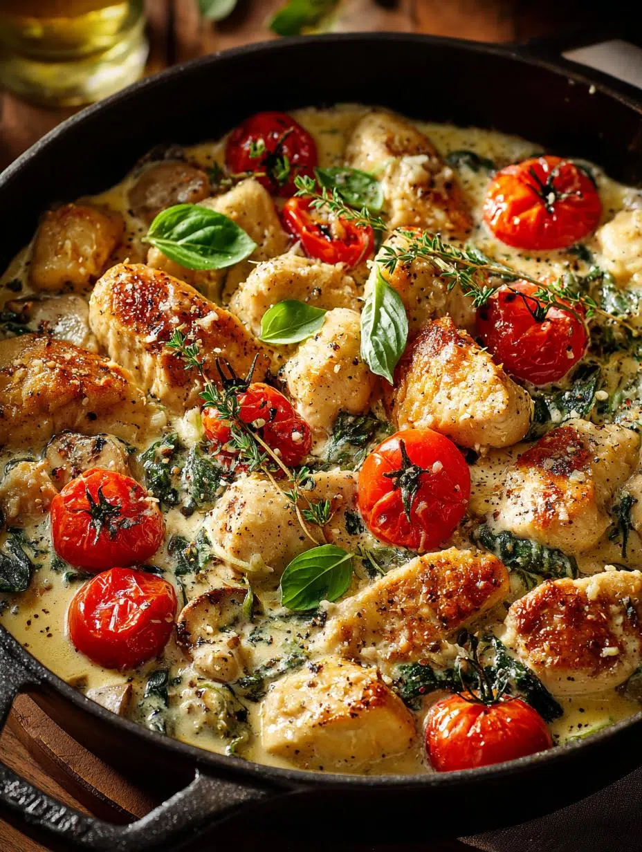 One Pan Creamy Chicken: 30-Minute Comfort Food 1 One Pan Creamy Chicken