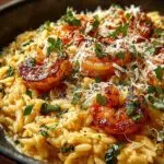 One Pan Parmesan Orzo