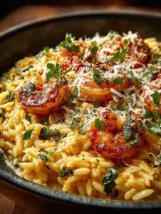 One Pan Parmesan Orzo