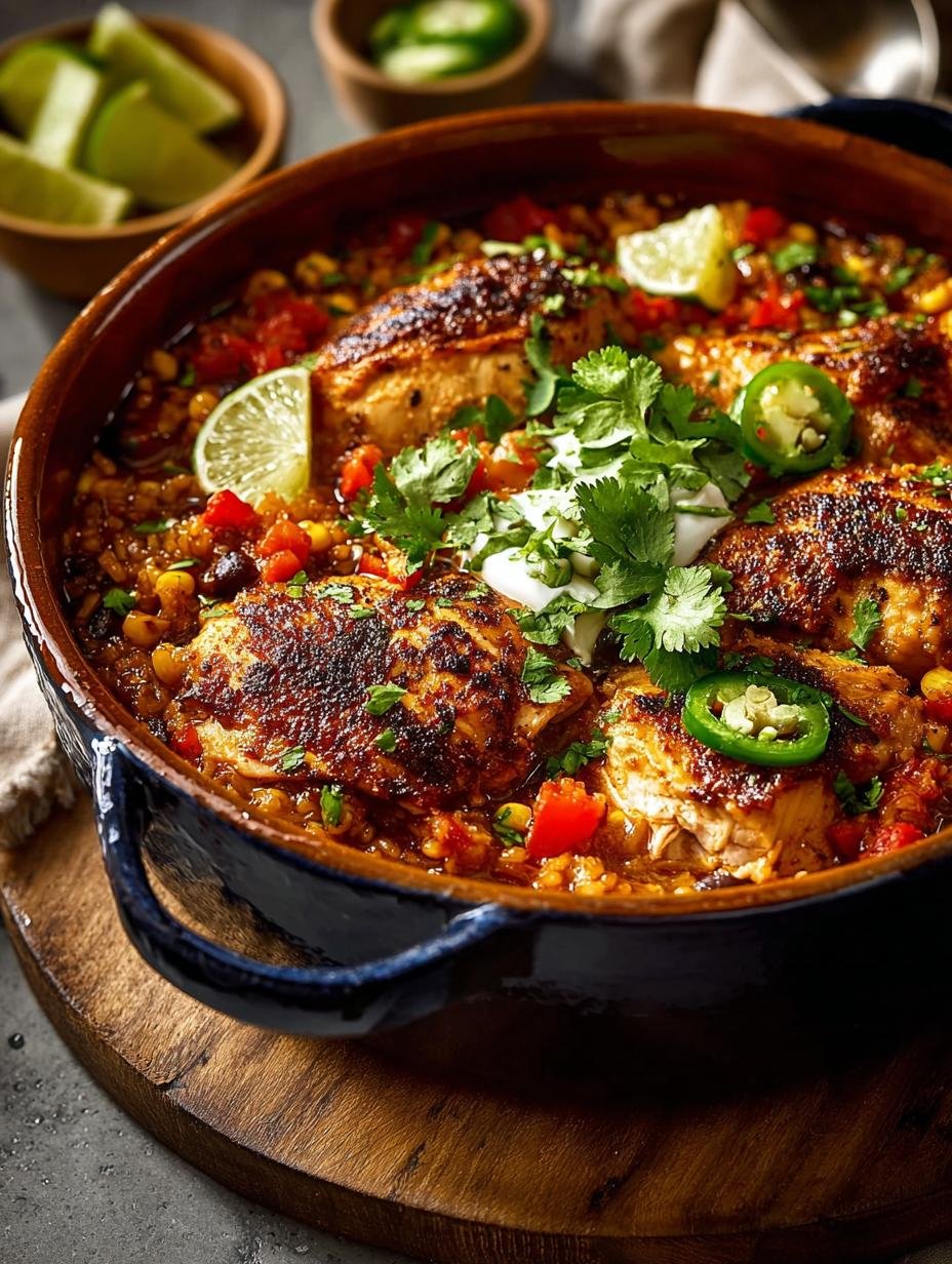 One Pot Mexican Chicken: A Bold Flavor Explosion - One Pot Mexican Chicken - main visual representation