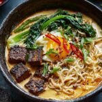 Pan Creamy Tahini Ramen