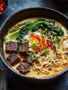 Pan Creamy Tahini Ramen: A Comforting Vegan Delight 5 Pan Creamy Tahini Ramen