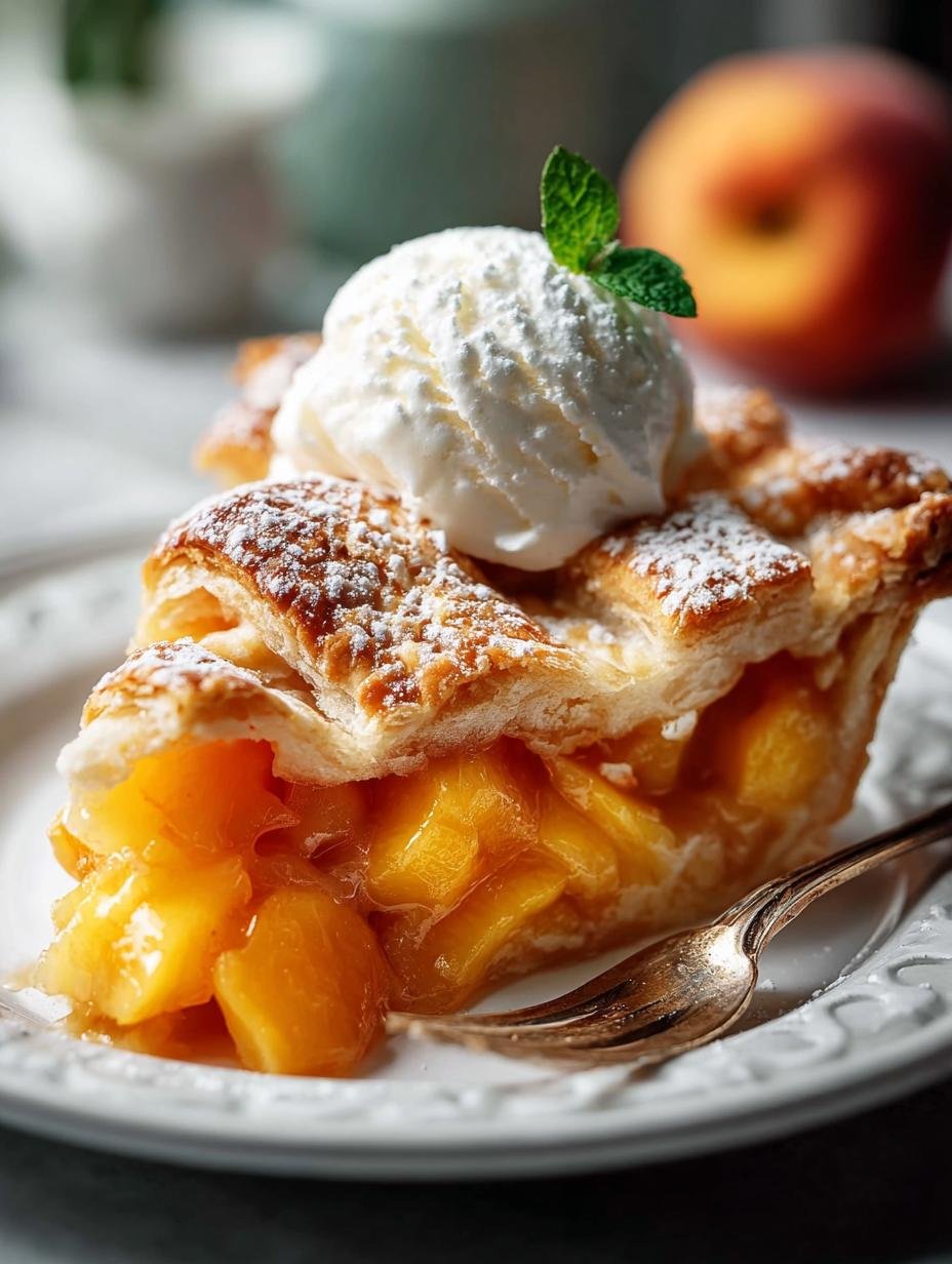 Delicious Peach Pie Recipe for Summer Bliss - Peach Pie - additional detail