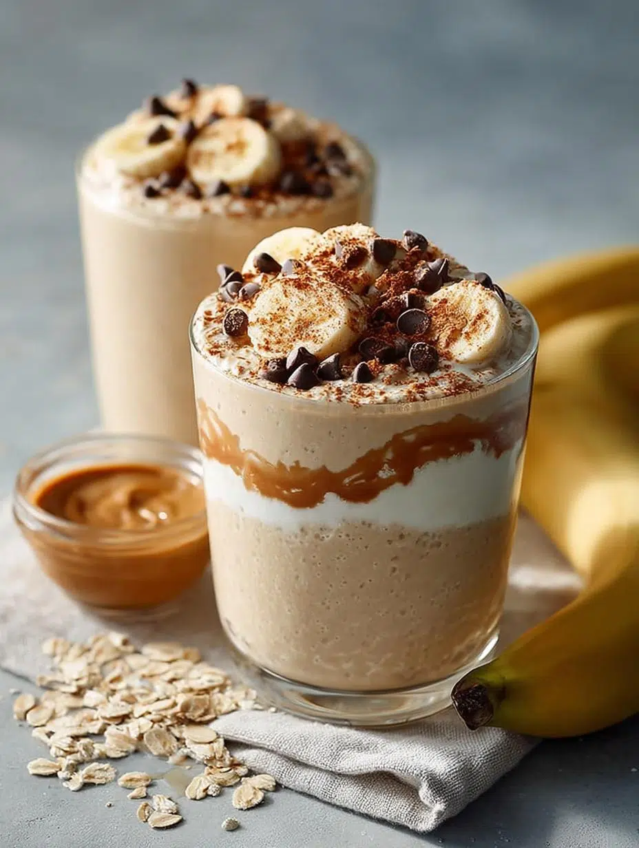 Delicious Peanut Butter Banana Smoothie Recipe for You - Peanut Butter Banana Smoothie - main visual representation