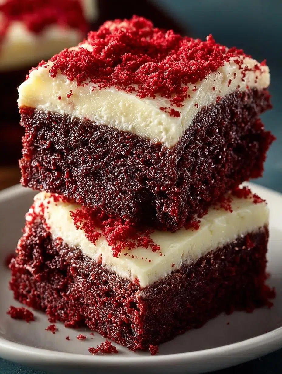 Indulge in 5 Amazing Red Velvet Brownies Recipes - Red Velvet Brownies - main visual representation