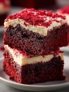 Red Velvet Brownies