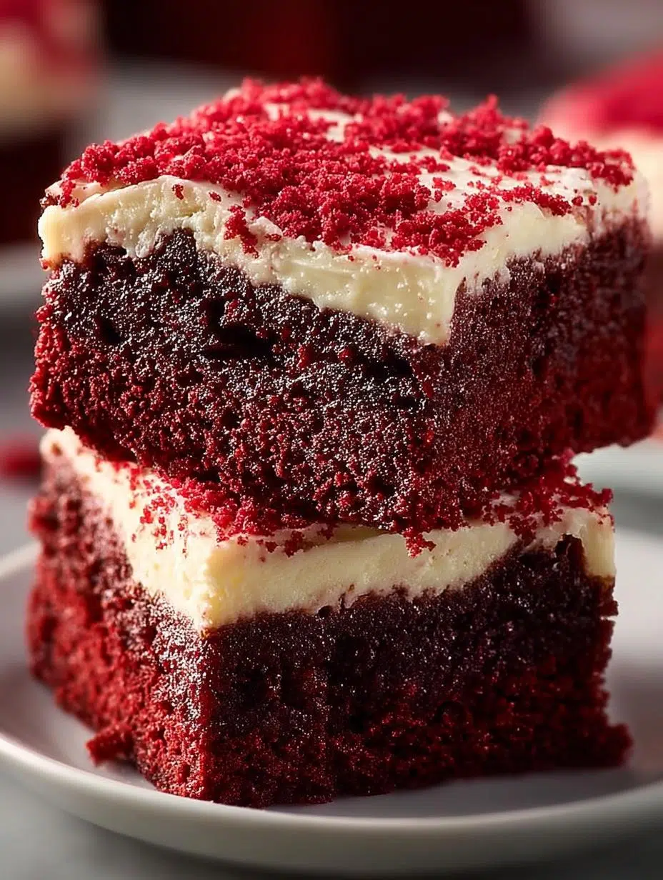 Red Velvet Brownies
