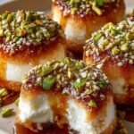 Ricotta Pistachio Honey Bites