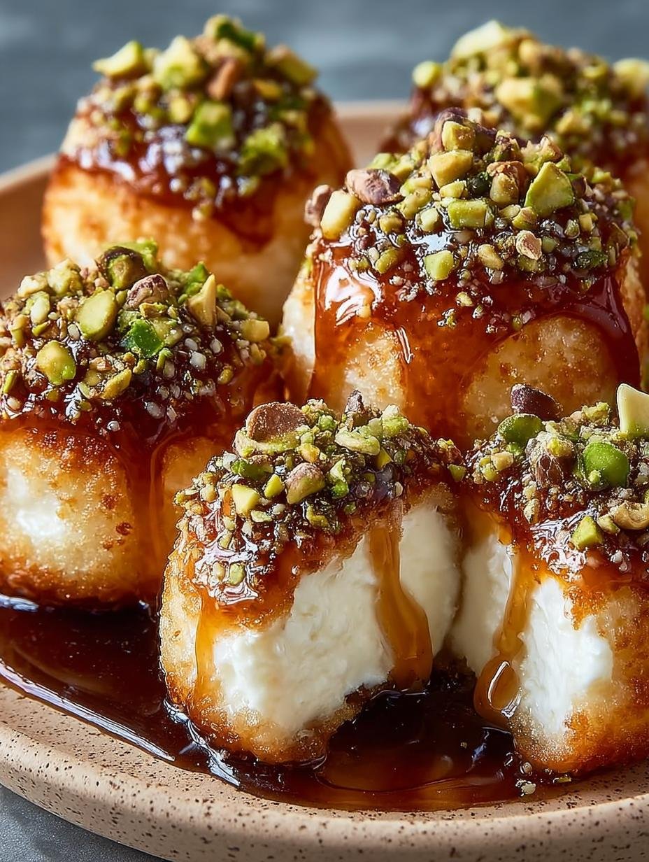 Ricotta Pistachio Honey Bites: 5 Irresistible Treats - Ricotta Pistachio Honey Bites - additional detail