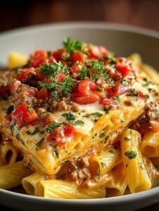 Rotel Pasta Fiesta Beef
