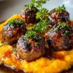 Savory Beef Meatballs with