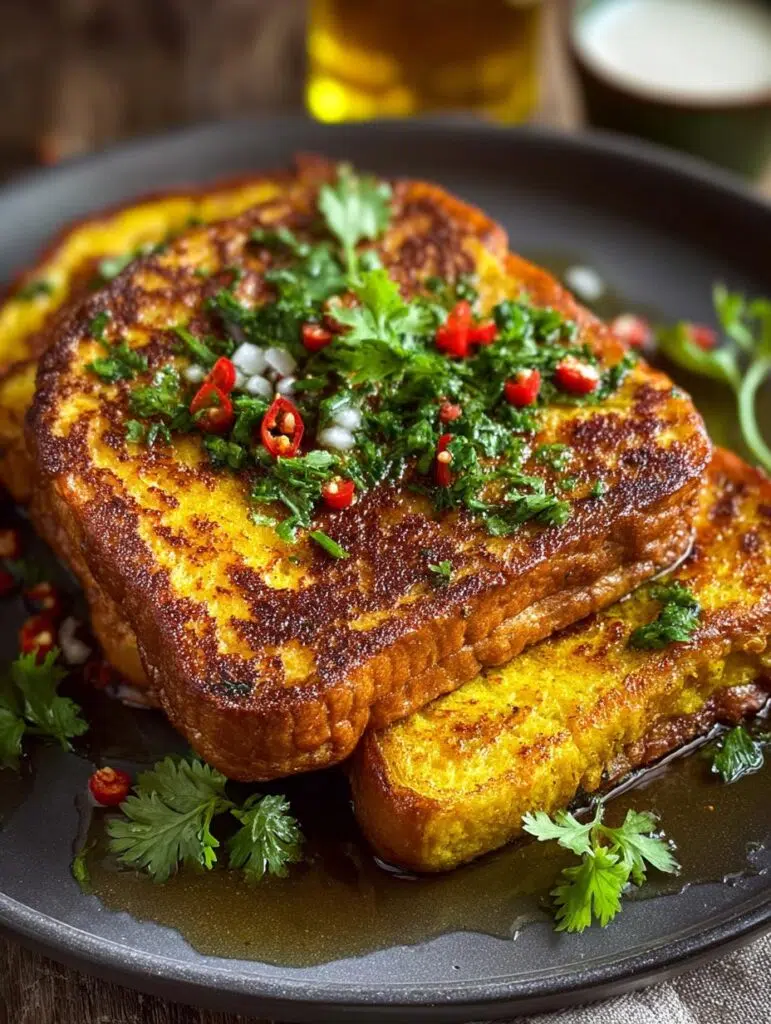 Savory Masala French Toast